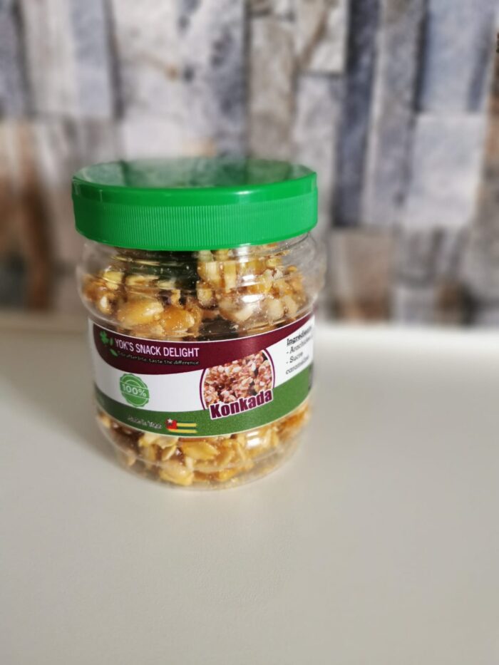 konkada - Crunchy Peanut Caramel Confection