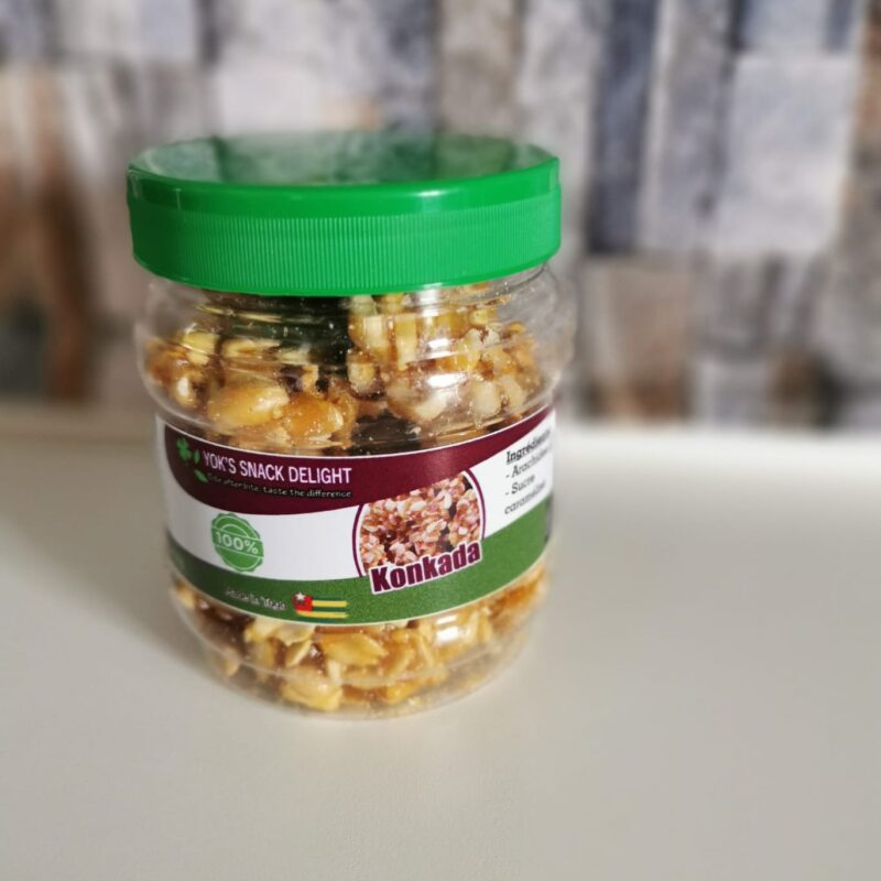 konkada - Crunchy Peanut Caramel Confection