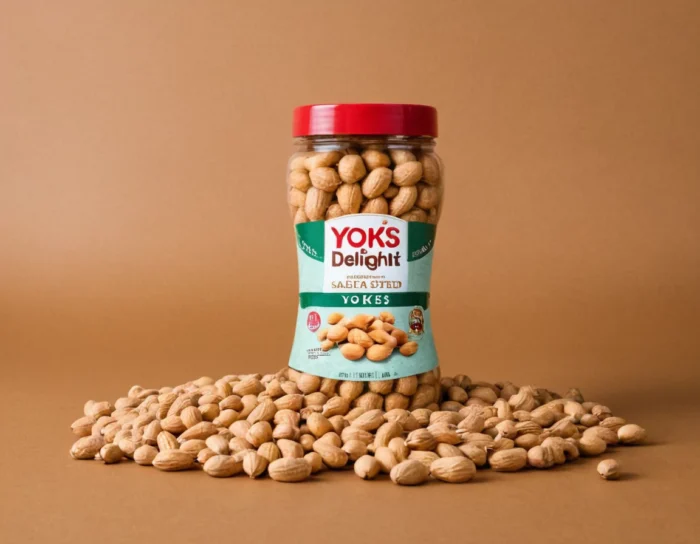 Salted Roasted Peanuts - Classic Nutty Snack