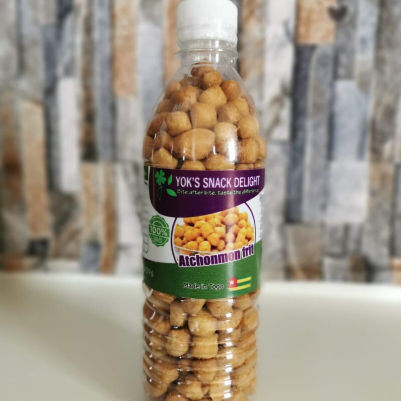 Atchomon Frit – Golden Fried Wheat Snack